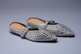 Load image into Gallery viewer, Starluxe Crystal Mule Flats