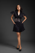 Load image into Gallery viewer, Black Playsuit With Belt