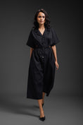 Load image into Gallery viewer, Black Jumpsuit With Side Cuts