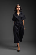 Load image into Gallery viewer, Black Jumpsuit With Side Cuts
