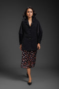 Load image into Gallery viewer, Black Blazer With Organza Skirt