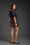 Load image into Gallery viewer, Black Co-ord Set Set With Skirt