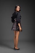 Load image into Gallery viewer, Black Cotton Shirt With Corset Skirt