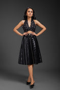 Load image into Gallery viewer, Black Vegan Leather Skirt