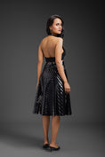Load image into Gallery viewer, Black Vegan Leather Skirt