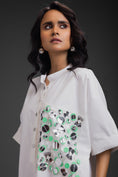 Load image into Gallery viewer, White Relaxed Straight Fit Dress With Pocket