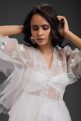 Load image into Gallery viewer, White Sheer Top
