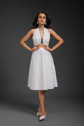 Load image into Gallery viewer, White Vegan Leather Skirt
