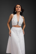 Load image into Gallery viewer, White Vegan Leather Skirt
