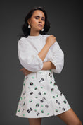 Load image into Gallery viewer, White Cotton Shirt With Corset Skirt