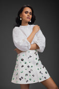 Load image into Gallery viewer, White Cotton Shirt With Corset Skirt