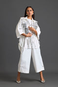 Load image into Gallery viewer, Silver Cage Panel Shirt and Wide-Leg Pants Set