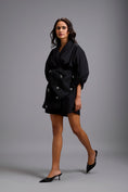 Load image into Gallery viewer, Playsuit with Crystal-Embellished Bow