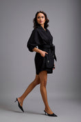 Load image into Gallery viewer, Playsuit with Crystal-Embellished Bow