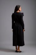 Load image into Gallery viewer, Structured Wide-Leg Jumpsuit with Crystal Bow Detail