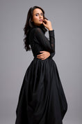 Load image into Gallery viewer, Beaded Sheer Bodice Dress