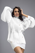 Load image into Gallery viewer, White High-Neck Top