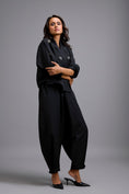 Load image into Gallery viewer, Tapered Drop-Crotch Pants