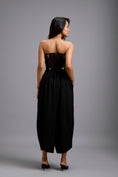 Load image into Gallery viewer, Sheer Rhinestone Corset with Wide-Leg Trousers