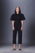 Load image into Gallery viewer, Side Cutout Jumpsuit With Embroidered Sleeves