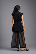 Load image into Gallery viewer, Black Sequinned Blazer