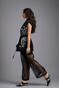 Load image into Gallery viewer, Black Sequinned Blazer
