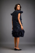 Load image into Gallery viewer, Short Floral Appliqué Dress
