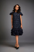 Load image into Gallery viewer, Short Floral Appliqué Dress