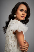 Load image into Gallery viewer, Short Floral Appliqué Dress