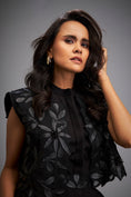 Load image into Gallery viewer, Dress With Textured Floral Embroidery