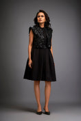 Load image into Gallery viewer, Dress With Textured Floral Embroidery