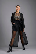 Load image into Gallery viewer, Metallic Mesh Halter Co-ord
