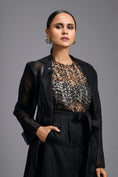 Load image into Gallery viewer, Metallic Mesh Halter Co-ord