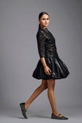 Load image into Gallery viewer, Black Bodice Bubble Dress