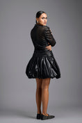 Load image into Gallery viewer, Black Bodice Bubble Dress