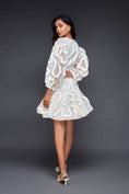 Load image into Gallery viewer, Co-ord Set With Pleated Frill Detailing On Sleeves & Skirt