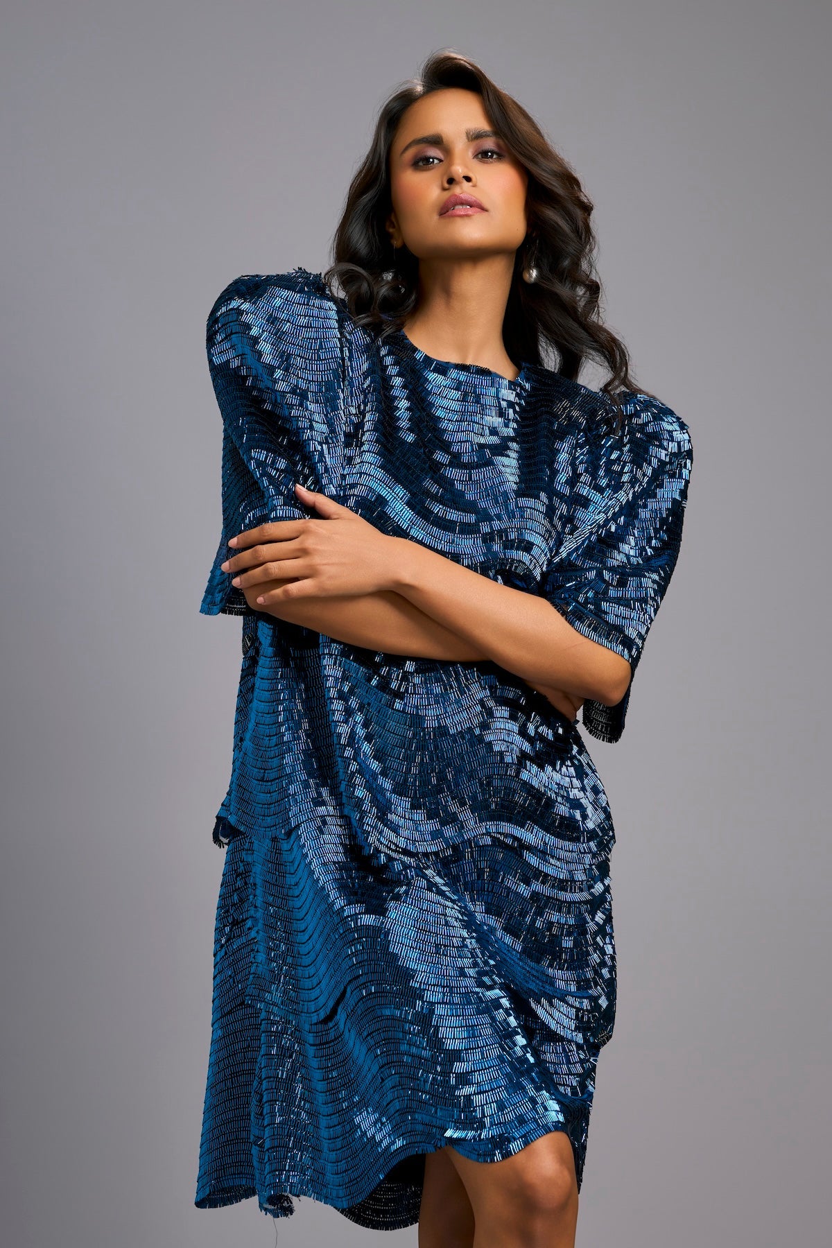 deepika blue dress Deepika Padukone in Sabyasachi's royal blue dress. Retweet if you love her  look