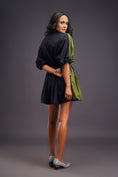 Load image into Gallery viewer, Lapel Collared Pleated Playsuit