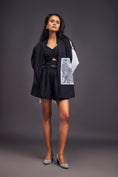 Load image into Gallery viewer, Oversized Shirt & Shorts Co-ord Set With Patchwork