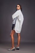 Load image into Gallery viewer, Oversized Shirt & Shorts Co-ord Set With Patchwork