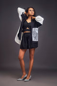 Load image into Gallery viewer, Oversized Shirt & Shorts Co-ord Set With Patchwork