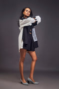 Load image into Gallery viewer, Oversized Shirt & Shorts Co-ord Set With Patchwork