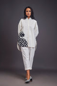 Load image into Gallery viewer, High-low Shirt & Pants Co-ord Set With Patchwork