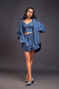 Load image into Gallery viewer, Oversized Co-ord Set With Patchwork Detailing