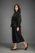 Load image into Gallery viewer, Button-Down Shirt with Metallic Embellishments & Pants