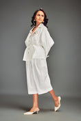 Load image into Gallery viewer, Button-Down Shirt with Metallic Embellishments & Pants