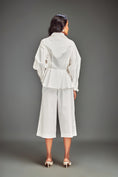 Load image into Gallery viewer, Button-Down Shirt with Metallic Embellishments & Pants