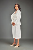 Load image into Gallery viewer, Button-Down Shirt with Metallic Embellishments & Pants