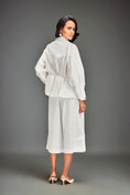Load image into Gallery viewer, Button-Down Shirt with Metallic Embellishments & Pants