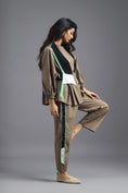 Load image into Gallery viewer, MUD COLOURBLOCK GEOMETRIC PANELLED PANTS